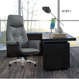 Executive PU Leather Office Chair – Ergonomic Comfort Design | A1911